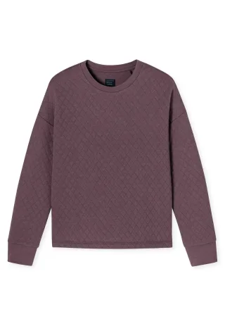 SCHIESSER - Sweatshirt malve - Gr. - 42