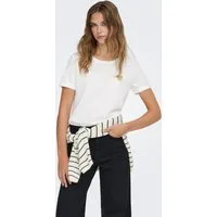 ONLY Kurzarmshirt ONLKITA LIFE S/S TOP NOOS regular fit, casual, Single Jersey, Baumwolle, Rundhals