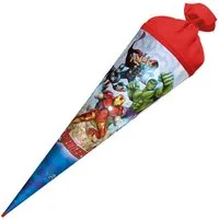 Roth Ideen Schultüte Roth Marvel Avengers Schultüte 70 cm rund Filzverschluss