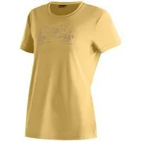 Maier Sports T-Shirt Wilma Print Damen Kurzarmshirt, leichtes Sommer Funktionsshirt, Rundhals, Reg Fit
