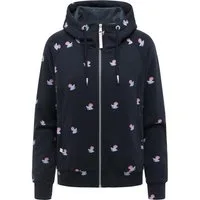 Ragwear Kapuzensweatjacke Fllawia Shells Lässige Sweatjacke mit Kapuze