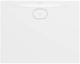 Villeroy & Boch Rechteckige Duschwannen Ecora UDA1080 ERA2LV 1000x800x35mm Rechteck Weiß Alpin, UDA1 UDA1080ERA2LV01