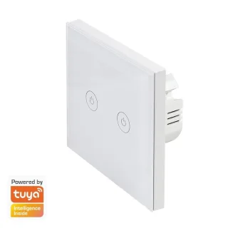 LOGILINK Wi-Fi Smart Wandschalter SH0125, 2-fach