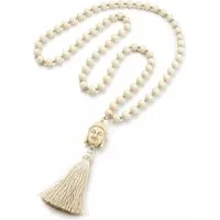COLLEZIONE ALESSANDRO Lange Kette Nepal, mit echten Glasperlen