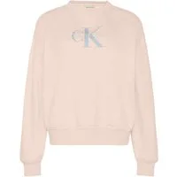 Calvin Klein Jeans Sweatshirt LS MONOLOGO FRENCH TERRY RLXD CR, Logoschriftzug