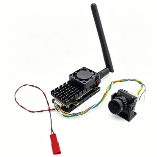 SLONWAKE 5.8GHz 48CH 3W Adjustable Power VTX FPV Transmitter with MINI B19 1500TVL FPV Camera 2.1mm Lens for FPV Racing