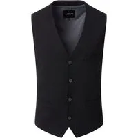 VENTI Anzugweste VENTI Herren Anzugweste FORMAL V-Neck Polyestermix Anthrazit