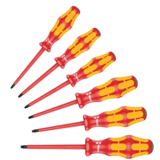 Wera 167 i/6 Schraubendrehersatz Kraftform Plus Serie 100, 6-teilig - 05133356001