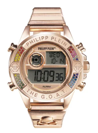 Philipp Plein The G.o.a.t. roségold Damen Armbanduhr PWFAA0721