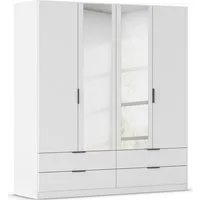 rauch Kleiderschrank Drehtürenschrank Schrank Garderobe Ankleide Schlafzimmer LAGOA (3 verschiedene Ausstattungen BASIC/CLASSIC/PREMIUM (inkl. SOFT-CLOSE) geräumige Schubladen, 3 Breiten, optional mit Aufsatz MADE IN GERMANY