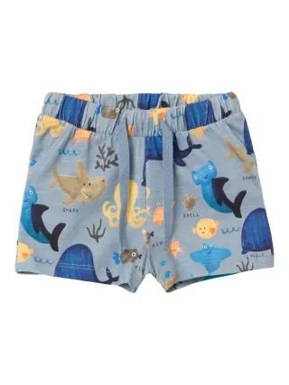 NAME IT - NBMHARIM SHORTS dusty blue - Gr. - 68