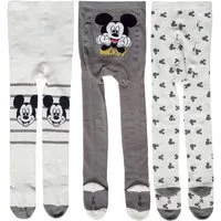 United Labels® Strumpfhose Disney Mickey Mouse Baby Strumpfhose Babystrumpfhose (3er Pack)