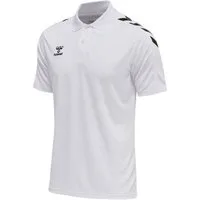 hummel Poloshirt hmlCORE XK Functional (Polyester-Piquel) Kurzarm weiss Herren
