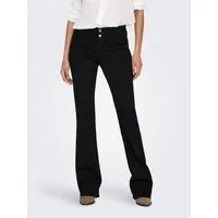 ONLY Bootcut-Jeans ONLRAIN MID FRONT YOKE FLARED DNM BOX X