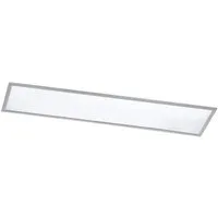 TRIO Leuchten LED Deckenleuchte, LED fest integriert, Warmweiß, LED Deckenpanel aus Metall, minimalistisch und extrem flach 120cm lang