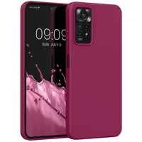 kwmobile Handyhülle Handyhülle für Xiaomi Redmi Note 11 Pro / (5G) Hülle, Weiches Handy Silikon Case - Schutzhülle Cover