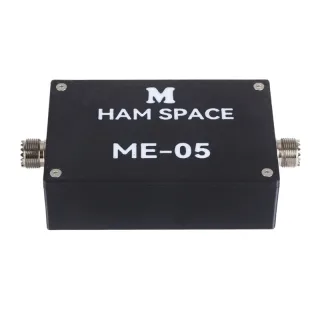 1 Pcs ME-05 Shortwave Choke Coil 1-30MHz 100W Choke Ring with M Female Connector for FT-8 Interference Eliminating