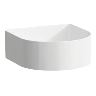 LAUFEN Sonar Waschtisch-Schale H8123400001121 34x34cm, ohne Hahnloch, ohne Überlauf, weiß
