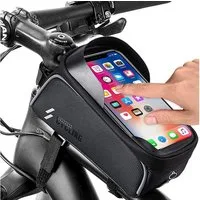 TUWENA Fahrradlenker Wasserdicht Fahrrad Handytasche für Smartphones unter 6,5 Zoll