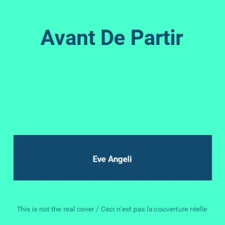 Avant De Partir