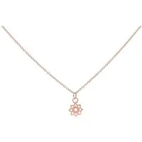 Wildcat Kette mit Anhänger Little Sunflower Kette - Roségold, Chirurgenstahl 316L - wasserfest, langlebig, hautverträglich