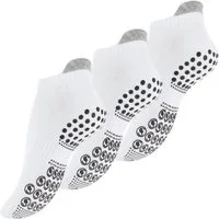 Stark Soul® Sneakersocken für Yoga und Pilates (3-Paar) mit ABS - Antirutschsohle