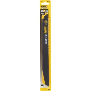 DEWALT EXTREME Bi-Metall Säbelsägeblatt für Multi-Material 5 Stück - DT2316L-QZ