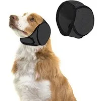 Ledander Duschhaube Hund Schwimmkappen,1 Stuck Verstellbar Hunde-Ohrschützer zum Schwimmen, Wasserdicht Badekappe für kleine, mittelgroße und große Hunde, Welpen