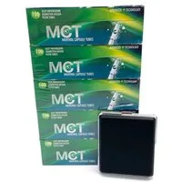 meytrade Filter-Set MCT Menthol Fresh Filterhülsen 500 Filterhülsen + Zigaretten Etui, mit Mentholgeschmack für Zigarettenmaschine