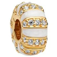 Pandora Charm-Einhänger 763785C01, Charm, Clip, Gelbgoldvergoldet, Pandora, Moments
