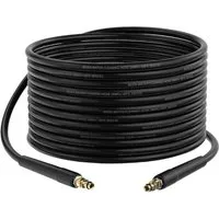 Trade-Shop Hochdruckschlauch passend für Kärcher K2, K3, K4, K5, K6, K7 Hochdruckreiniger, beidseitig mit Quick-Connect-Steckanschlüssen / Schlauchlänge: 10m