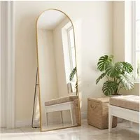 OTTO home Spiegel Standspiegel Addrik, wahlweise in 2 Größen 150x40cm oder 180x60cm (als Wandspiegel und Standspiegel einsetzbar, Rahmen aus Metall), Ganzkörperspiegel mit Sicherheitsglas, in verschiedenen Farben