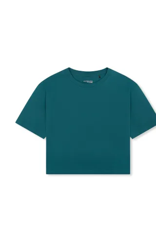 SCHIESSER - T-Shirt Rundhals grün - Gr. - 38