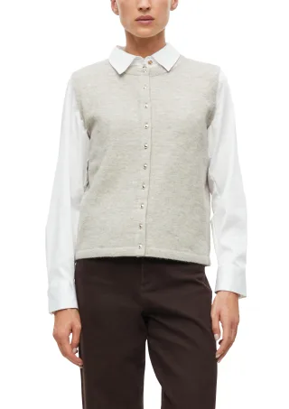 s.Oliver BLACK LABEL - Strickpullunder beige - Gr. - 38