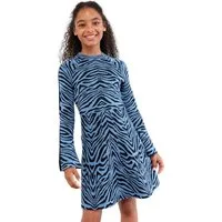 LIPSY Strickkleid Lipsy Zebra-Strickkleid (1-tlg)