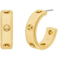 MICHAEL KORS Paar Creolen Schmuck Geschenk Metall PREMIUM