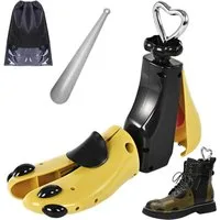 LuxusKollektion Schuhspanner Schuhspanner Stiefelspanner Unisex Verstellbar Gelb(1 Packung 38-44)