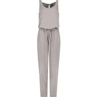 SUBLEVEL Overall Damen Overall Jumpsuit lange Hose Sommer Binde Gürtel Einteiler
