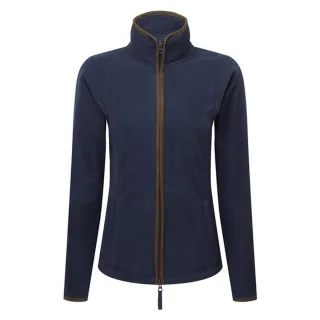 Premier - "Artisan" Fleecejacke für Damen (Marineblau/Braun)