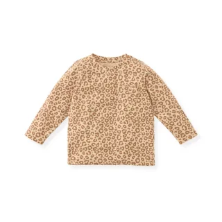 Cloby Langarmshirt Leopard Brown UPF 50+