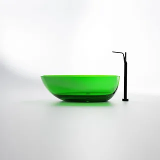Steinberg Serie 489 Freistehende Badewanne aus Polyresin, 489 8010 32 489 8010 32