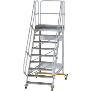 Munk Plattformtreppe fahrbar 60° Stufenbreite 1000 mm - 600749
