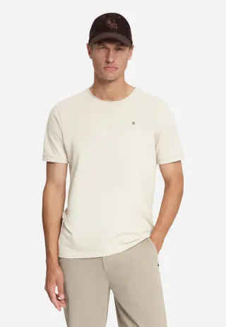 No Excess - T-Shirt Crewneck Slub Stone - Gr. - M