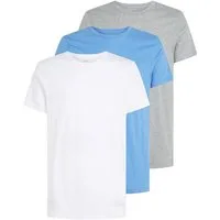 Calvin Klein Underwear T-Shirt S/S CREW NECK 3PK (Packung, 3-tlg., 3er-Pack) mit Logostickerei
