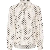 ONLY Langarmbluse ONLMAIZEE LS FRILL SHIRT WVN EX Viskosemischung, regular fit