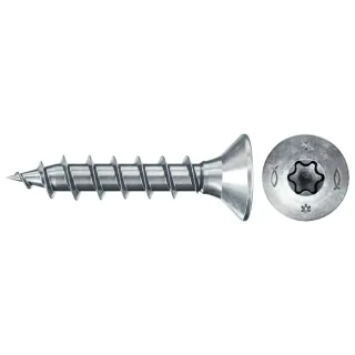 Fischer Spanplattenschraube 3,0x16 PowerFast FPF II CTF BC, Senkkopf, Innenstern TX, Vollgewinde - 670002