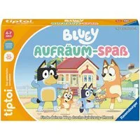 Ravensburger Spiel tiptoi® Bluey Aufräum-Spaß, Kinderspiel, Made in Europe