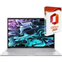 Asus VivoBook X170, Intel Core i7-1355U, Beleuchtete Tastatur, Business-Notebook (Intel Core i7 1355U, Intel Iris Xe, 8 GB, 256 GB SSD, Windows 11 Pro, MS Office 2024 Pro Dauerlizenz)