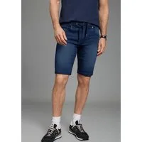 Arizona Jeansshorts gerade geschnittenes Bein, Regular Fit Passform
