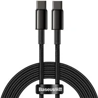 Baseus Ladekabel USB Typ C Schnellladung - Quick Charge 100 W 5 A 2 m Smartphone-Kabel, (200 cm)